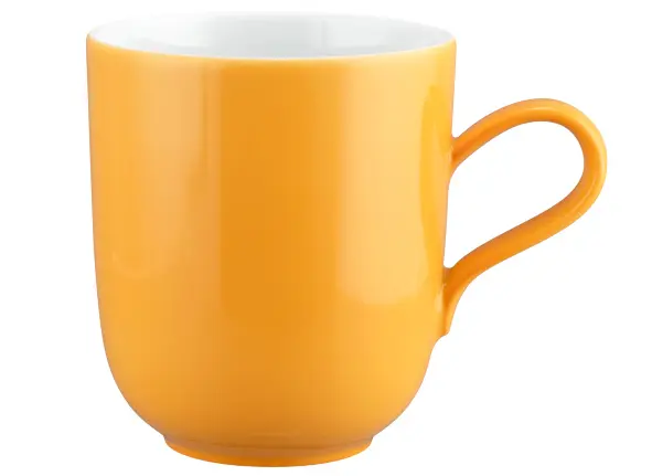 Seltmann Weiden Becher mit Henkel Liberty Pure Colors mango orange 0,40l