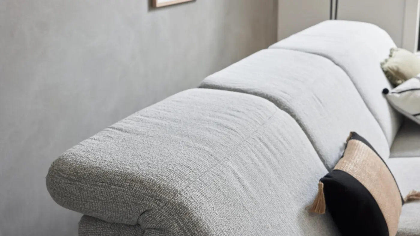 Interliving Wohnlandschaft Serie 4065 mit Funktion Loft ecru ca. 325 x 185 cm