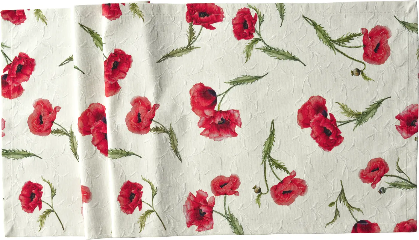 Sander Tischläufer Poppy original 50 x 140 cm