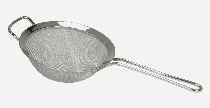 GEFU Sieb PASSO  19 cm silber hochwertiger Edelstahl