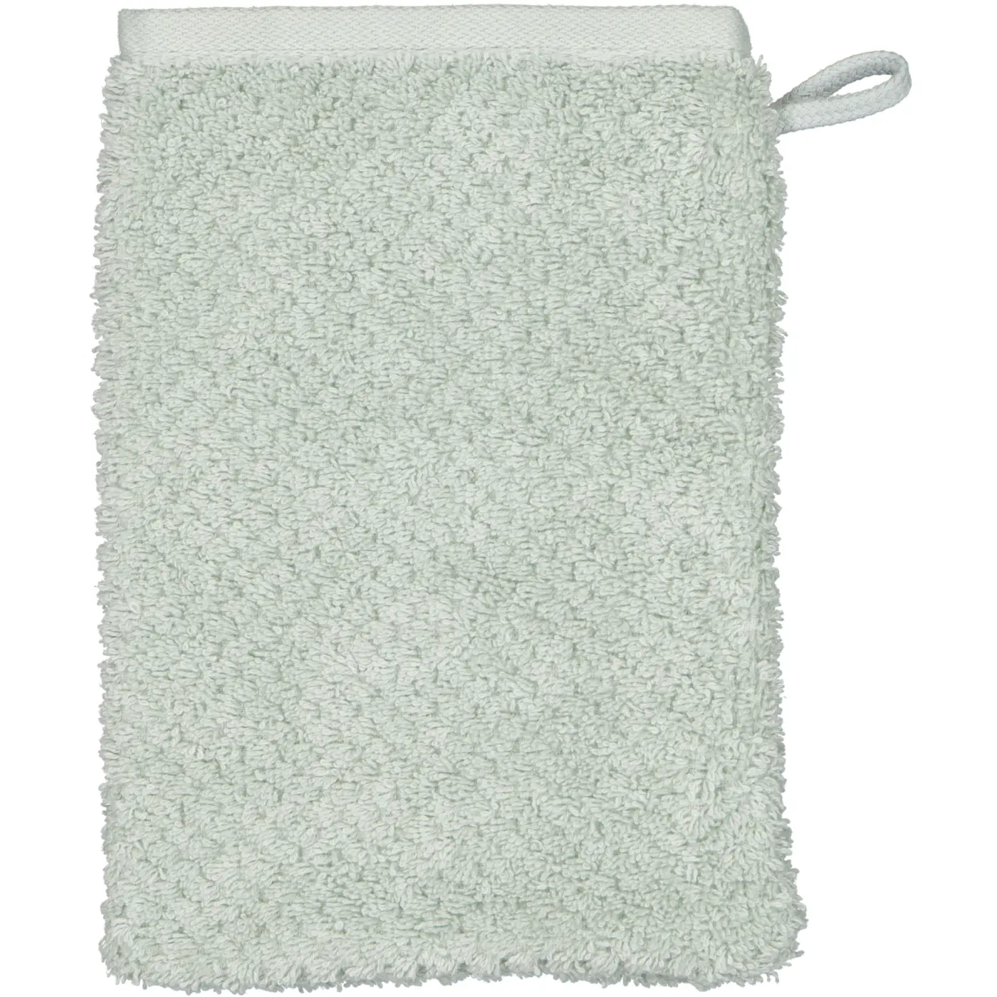 Cawö Waschhandschuh Pure Uni eukalyptus 16/22 cm