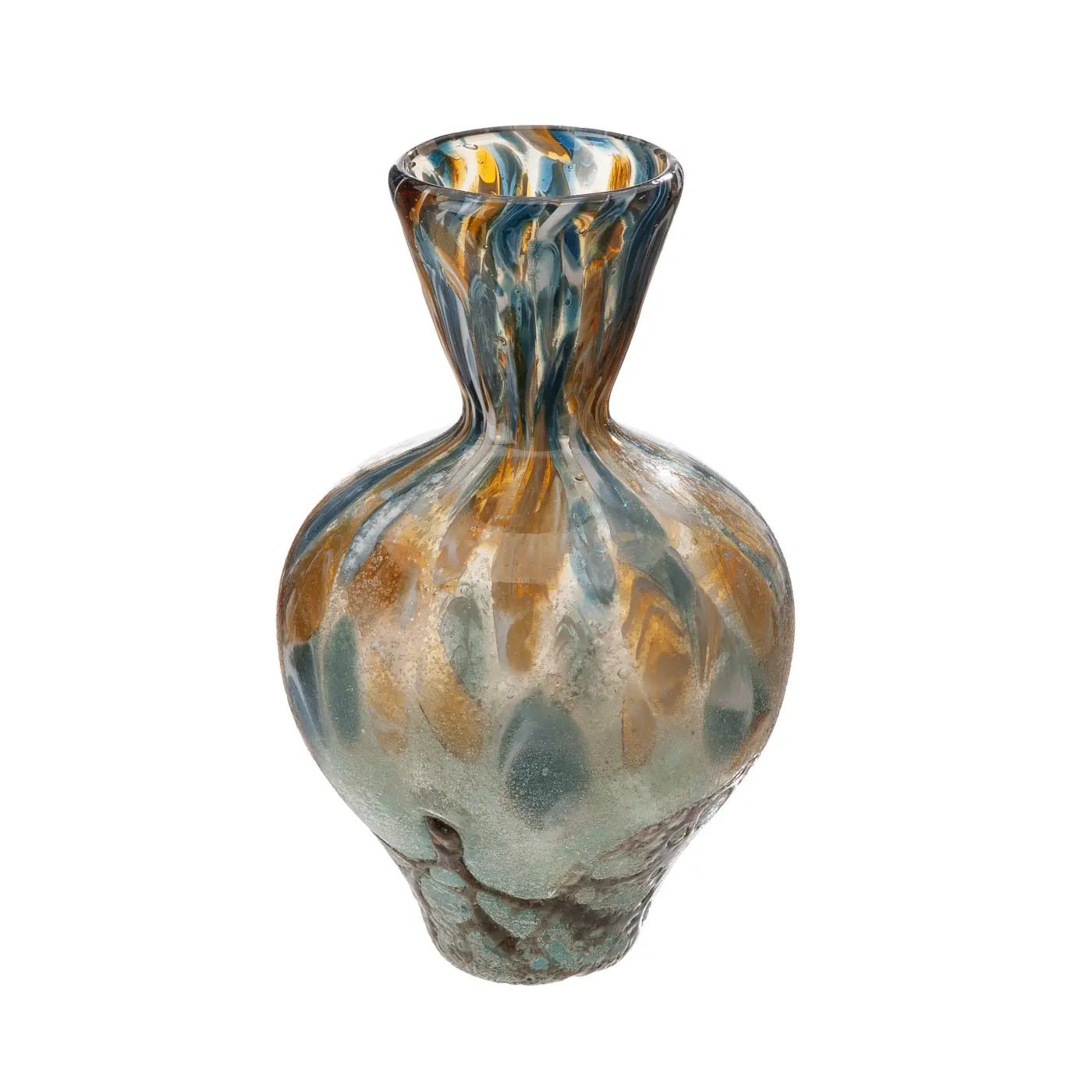 Gilde Vase Bronko braun H 24 x Ø 15 cm