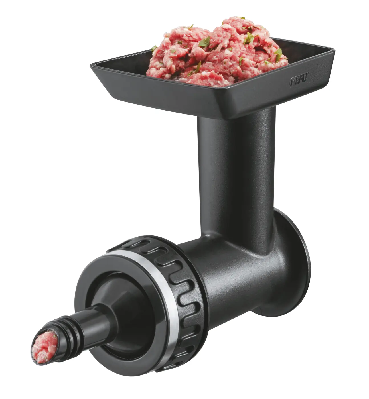 Gefu Fleischwolfvorsatz TRANSFORMA® Schwarz, silber