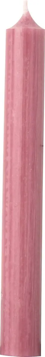 IHR Stabkerze Cylinder Candle Old Rose old Ø2,2X18 cm