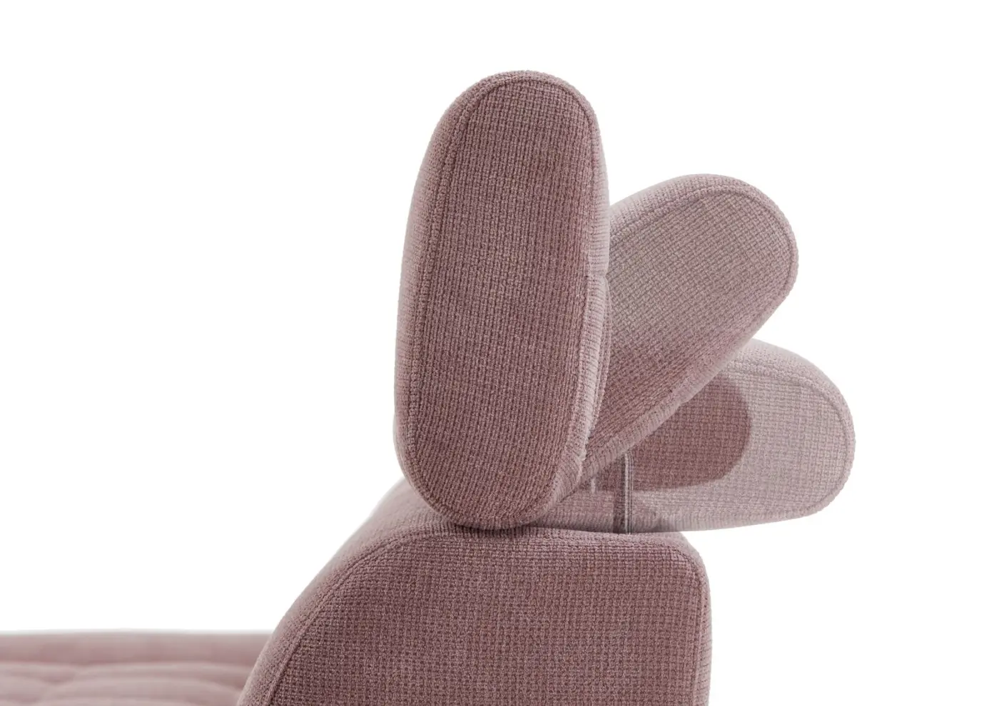 Poco Steinpol  Wohnlandschaft Torino XC mit manueller Kopfteilverstellung grau ca. 286 x 248 cm