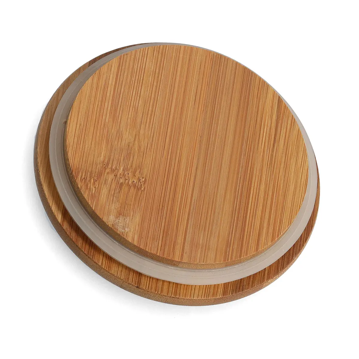 Zeller Vorratsdose m. Bamboodeckel 1150 ml Keramik anthrazit