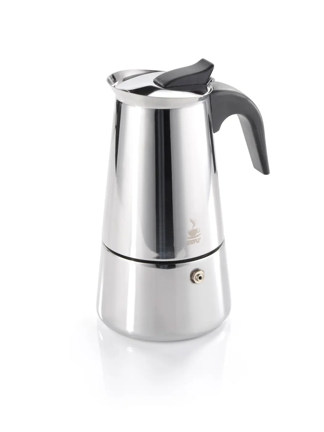 Gefu Espressokocher EMILIO Schwarz, silber