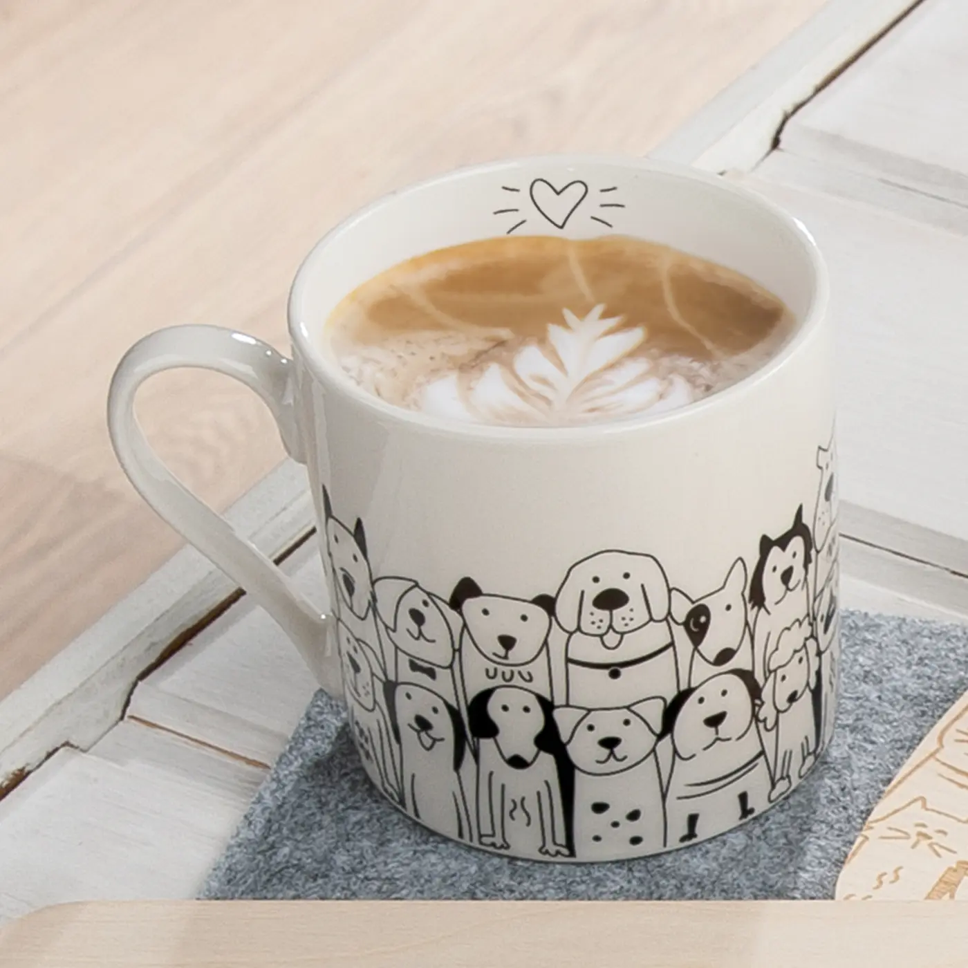 Tasse/Becher "Hundebande"