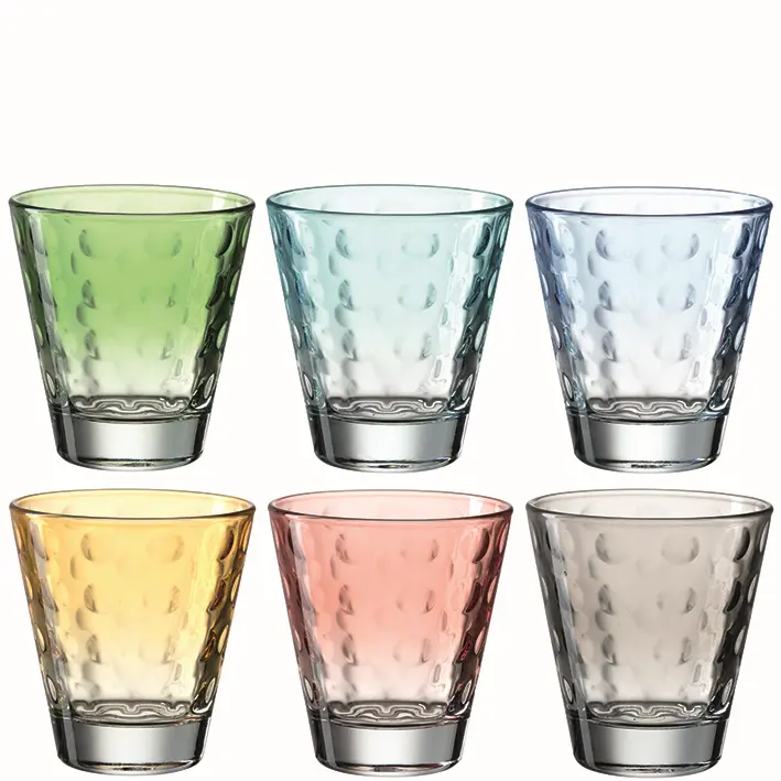 Leonardo Whiskybecher OPTIC mehrfarbig 120 ml 9,5 cm