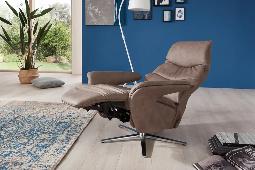 Himolla Relaxsessel Serie  Easy Swing 7052 Longlife beige manuell/elektrisch