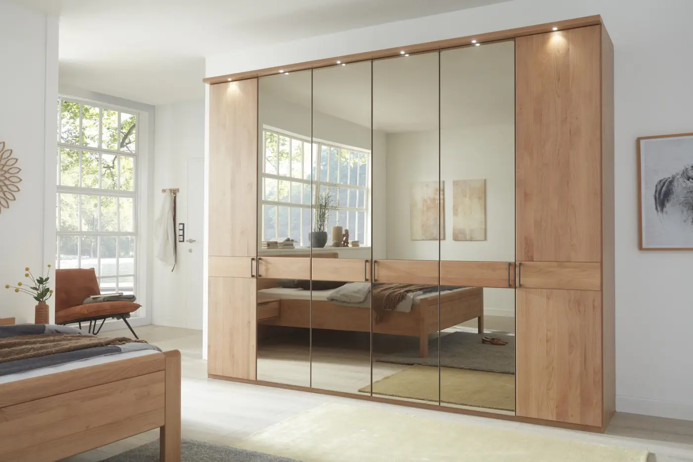 Wiemann Drehtürenschrank 6-türig Modena Plus