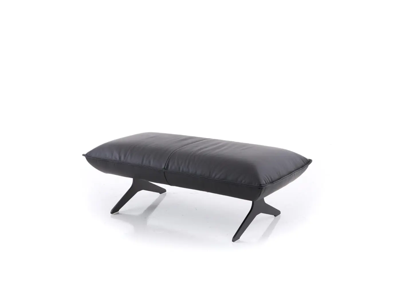 Koinor Hockerbank schwarz ca. 122x 44x62 cm