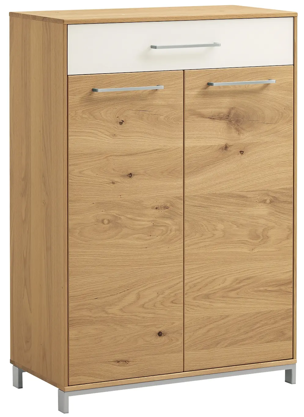 Voss Möbel Kommode VEDO Eiche/Balkeneiche - Weiß B/H/T: 72x105x37cm Voss Möbel Kommode VEDO Eiche/Balkeneiche - Weiß B/H/T: 72x105x37cm