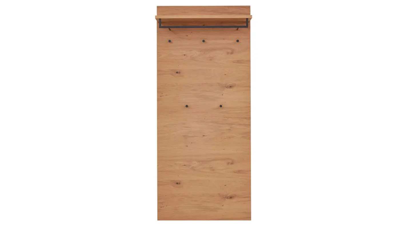 Interliving  Garderobenpaneel Serie IL 6005 Balkeneiche