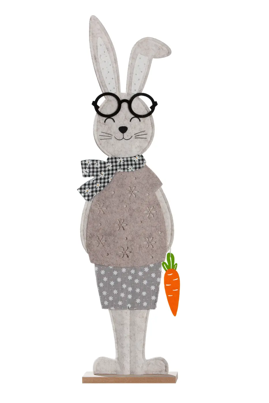 Gilde Hase "Helga" bunt B:18cm T:7cm H:71cm