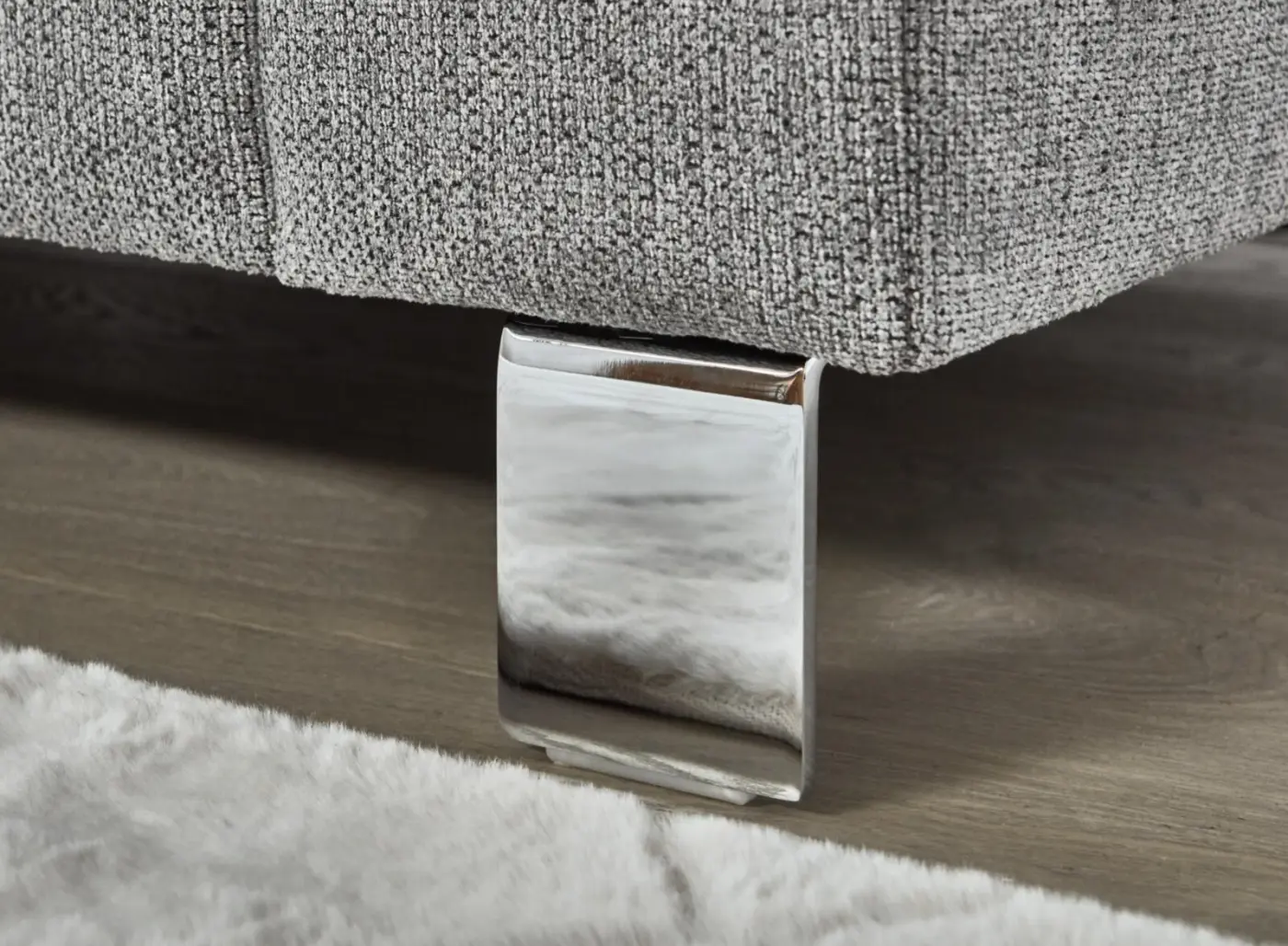 Dietsch Eckkombination 183 - Enjoy Select Mito grau ca. 280 x 185cm