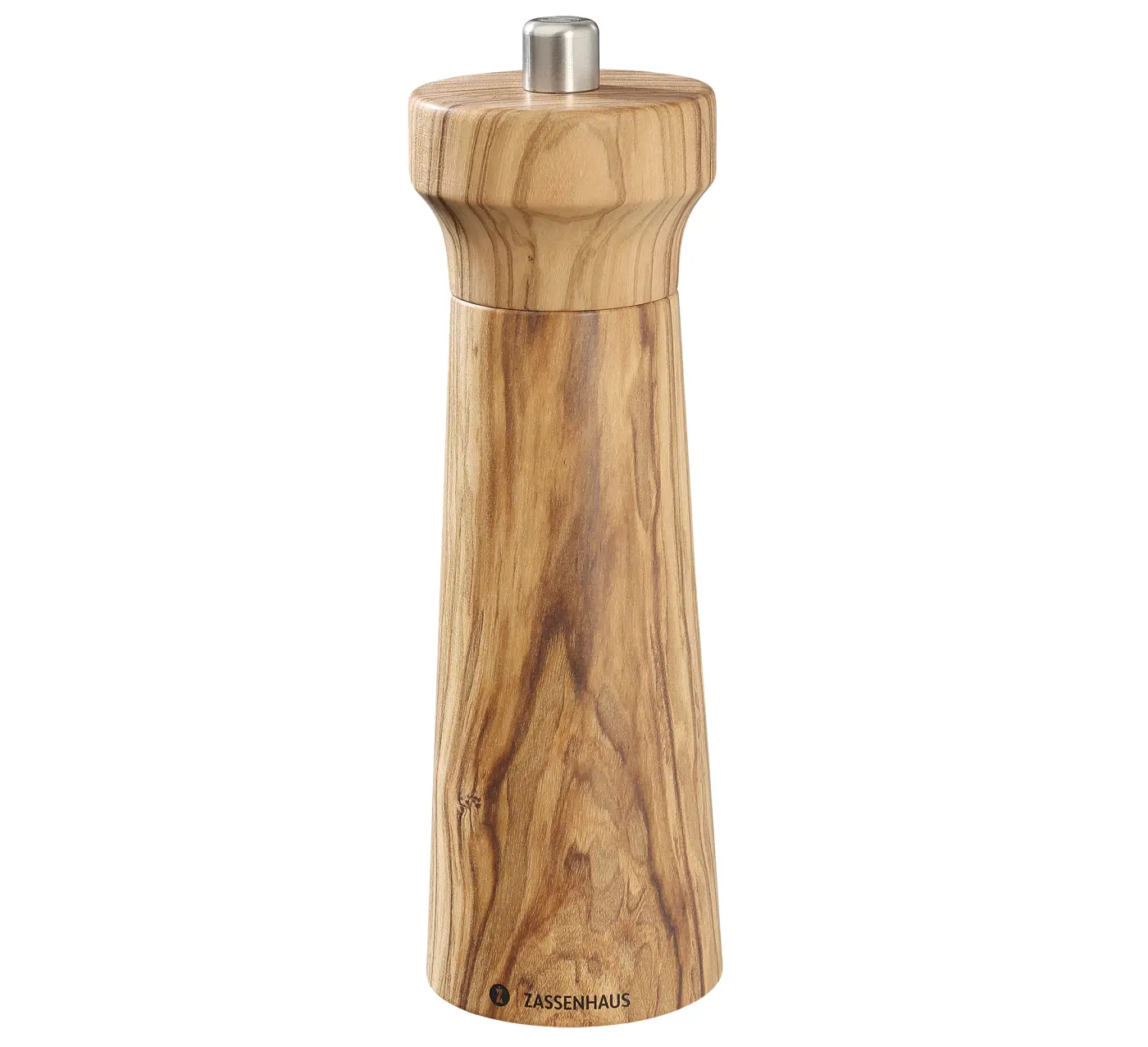 Zassenhaus Salzmühle Westerland 18cm, Olivenholz
