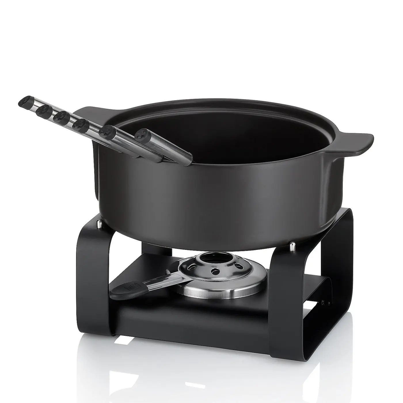 Kela Käsefondue-Set Roman Keramik