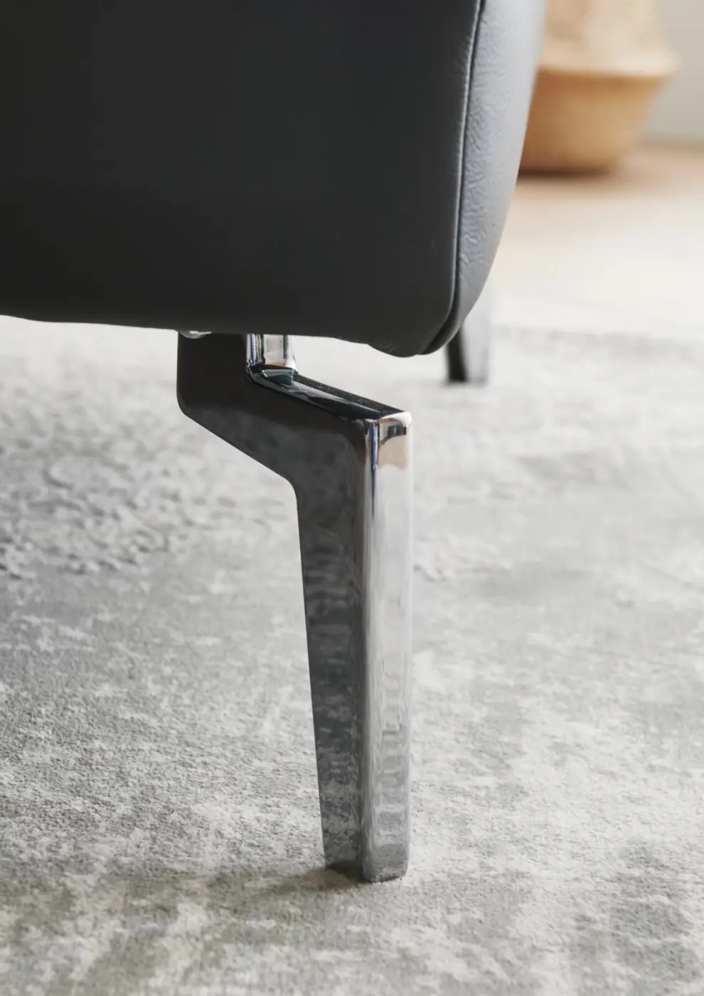 Polinova  Polstergruppe  MM-PN1200 Leder anthrazit ca. 285 x 172 cm