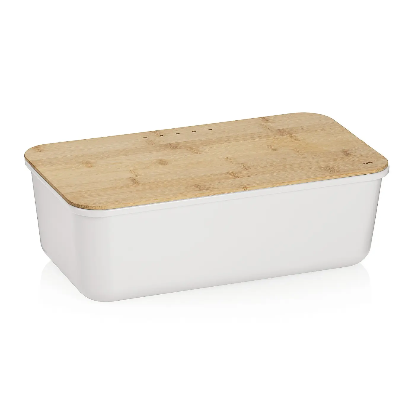 Kela Brotkasten Apart RecycelterPET-Kunststoff weiß 38,0x21,0x12,5cm