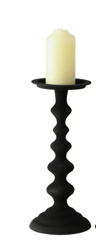 Boltze Kerzenleuchter Normes Schwarz ca. 35 cm