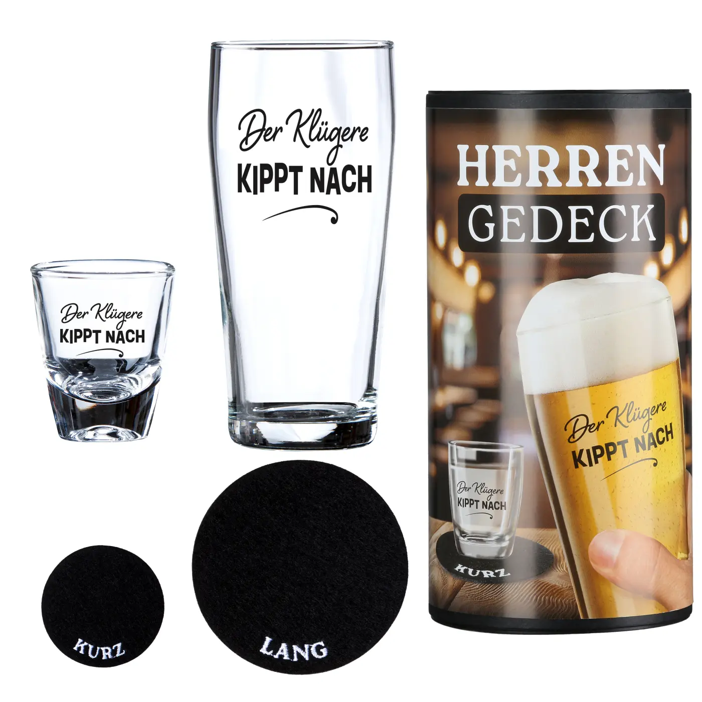 Gilde Herrengedeck "Der Klügere kippt nach"
