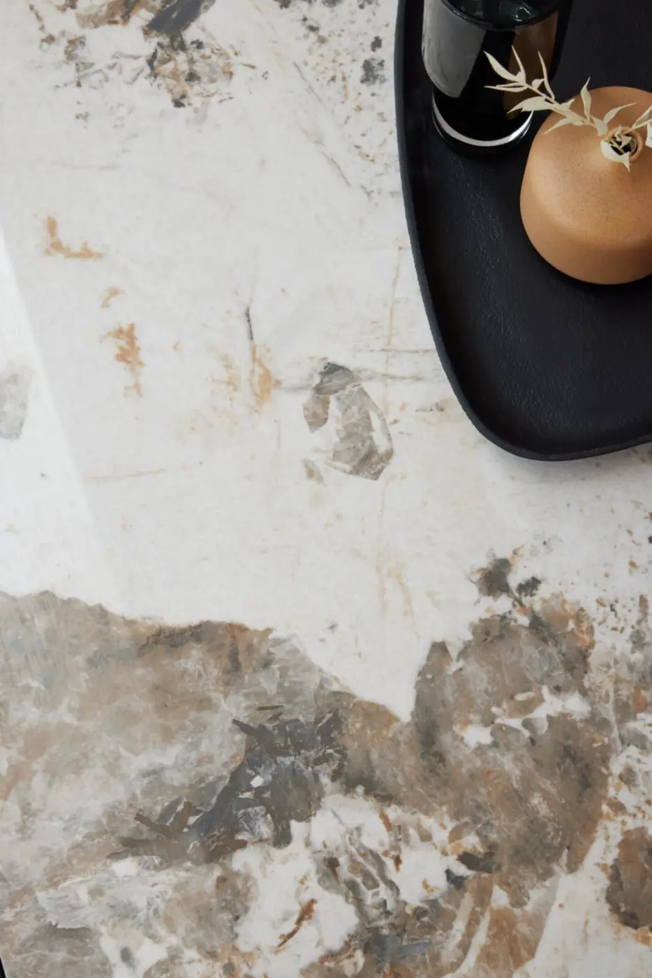 Interliving  Couchtisch Serie 6229 Marmoroptik Calcatta  ca. 140 x 80 x33 cm