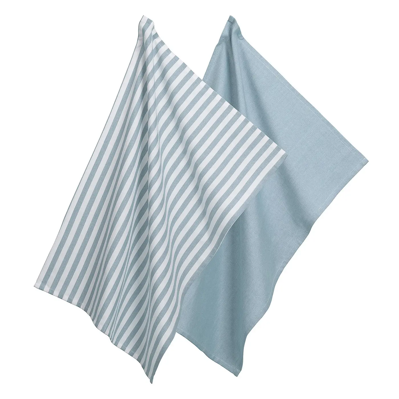 Kela Geschirrtuch Caja 55%Baumwolle/45%Bambus rauchblau 2tlg 70,0x50,0cm Kela Geschirrtuch Caja 55%Baumwolle/45%Bambus rauchblau 2tlg 70,0x50,0cm