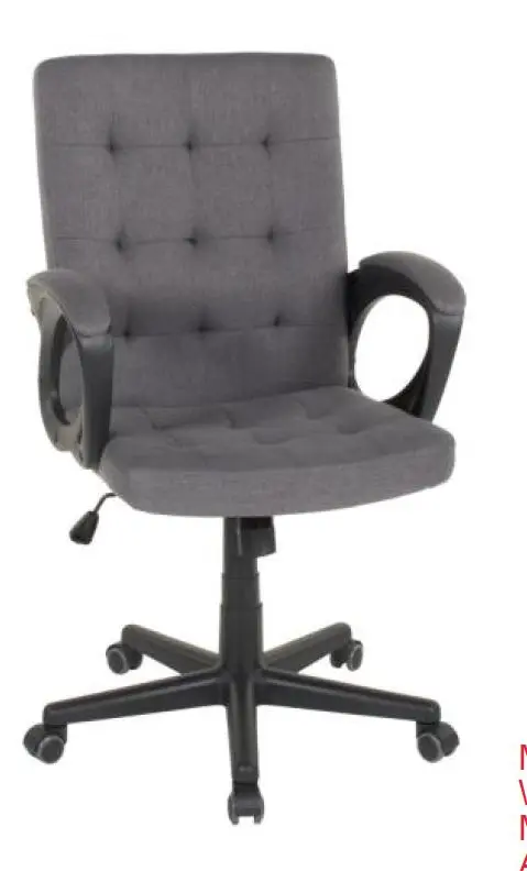 Duo  Chefsessel Raphael Webstoff, Dunkelgrau