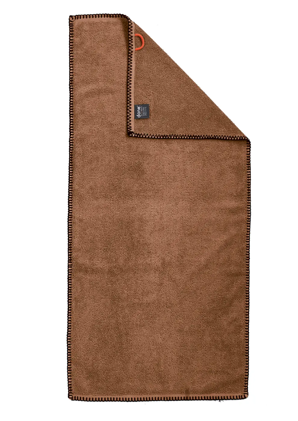 DONE. DELUXE PRIME Handtuch cognac 50 x 100  cm