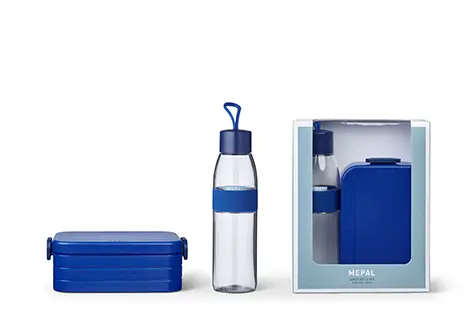 Mepal Lunchset unterwegs vivid blue