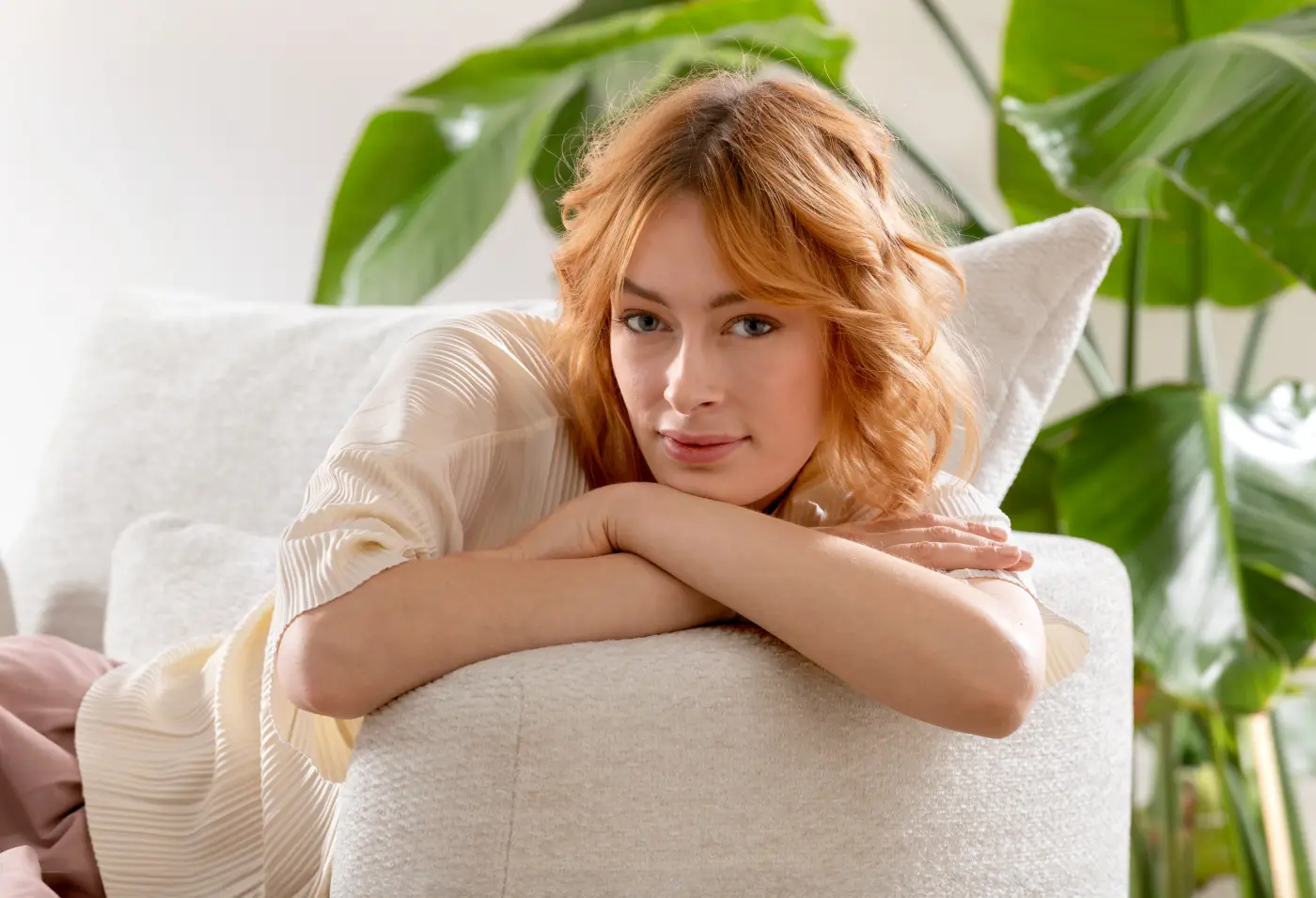 Gutmann  Drehsessel Leni  natur ca. 115 cm breit