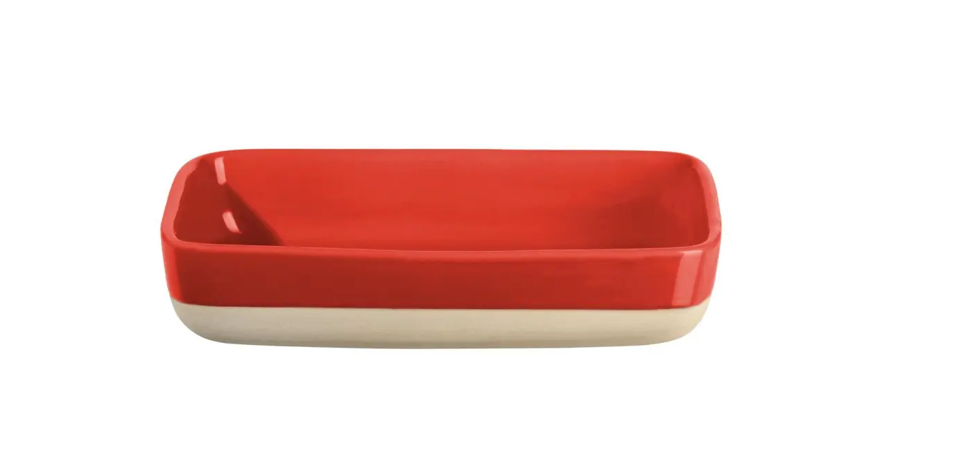 ASA Auflaufform grande rot 21 x 14 cm, H. 4,3 cm