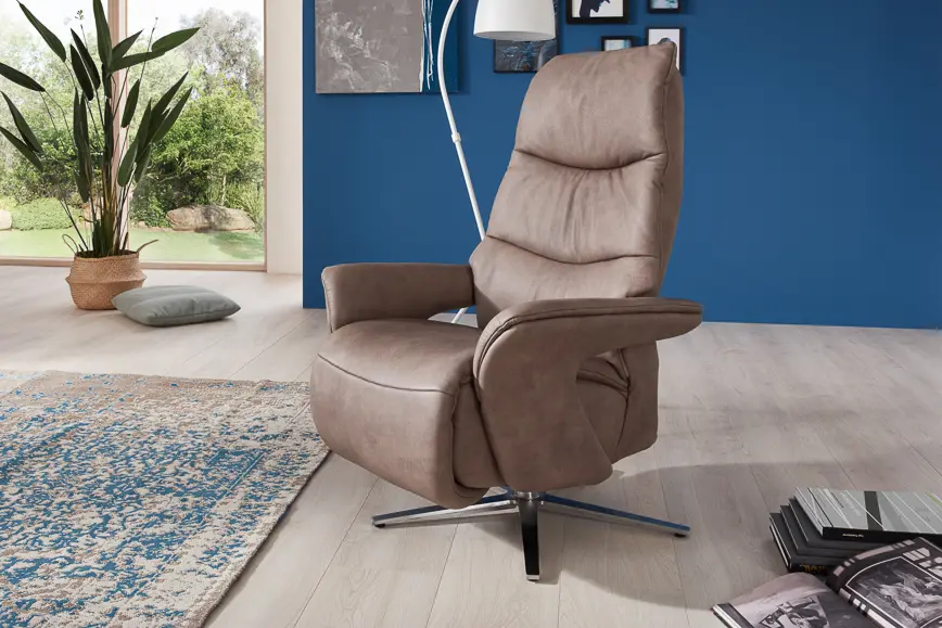 Himolla Relaxsessel Serie  Easy Swing 7052 Longlife beige manuell/elektrisch