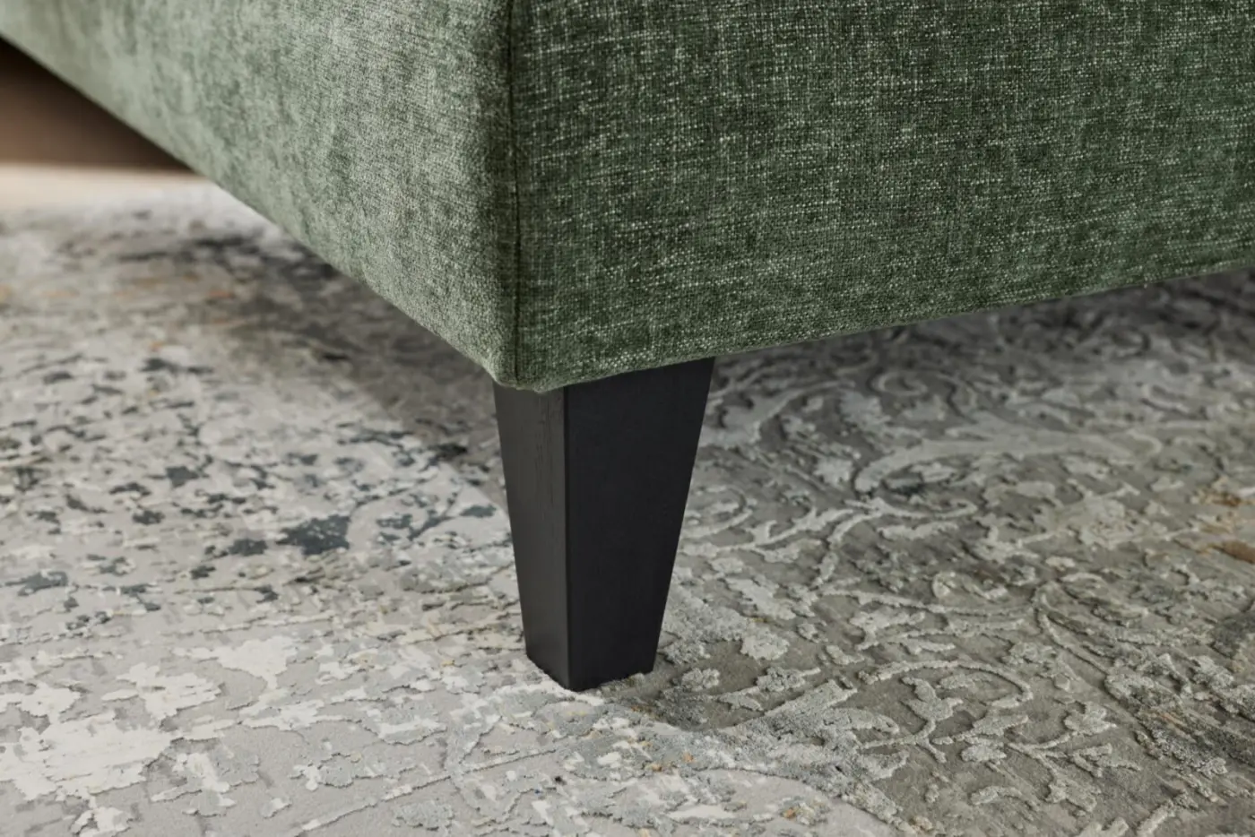 Interliving Boxspringbett Serie 1420 mit Topper grünLF 180 x 200 cm 