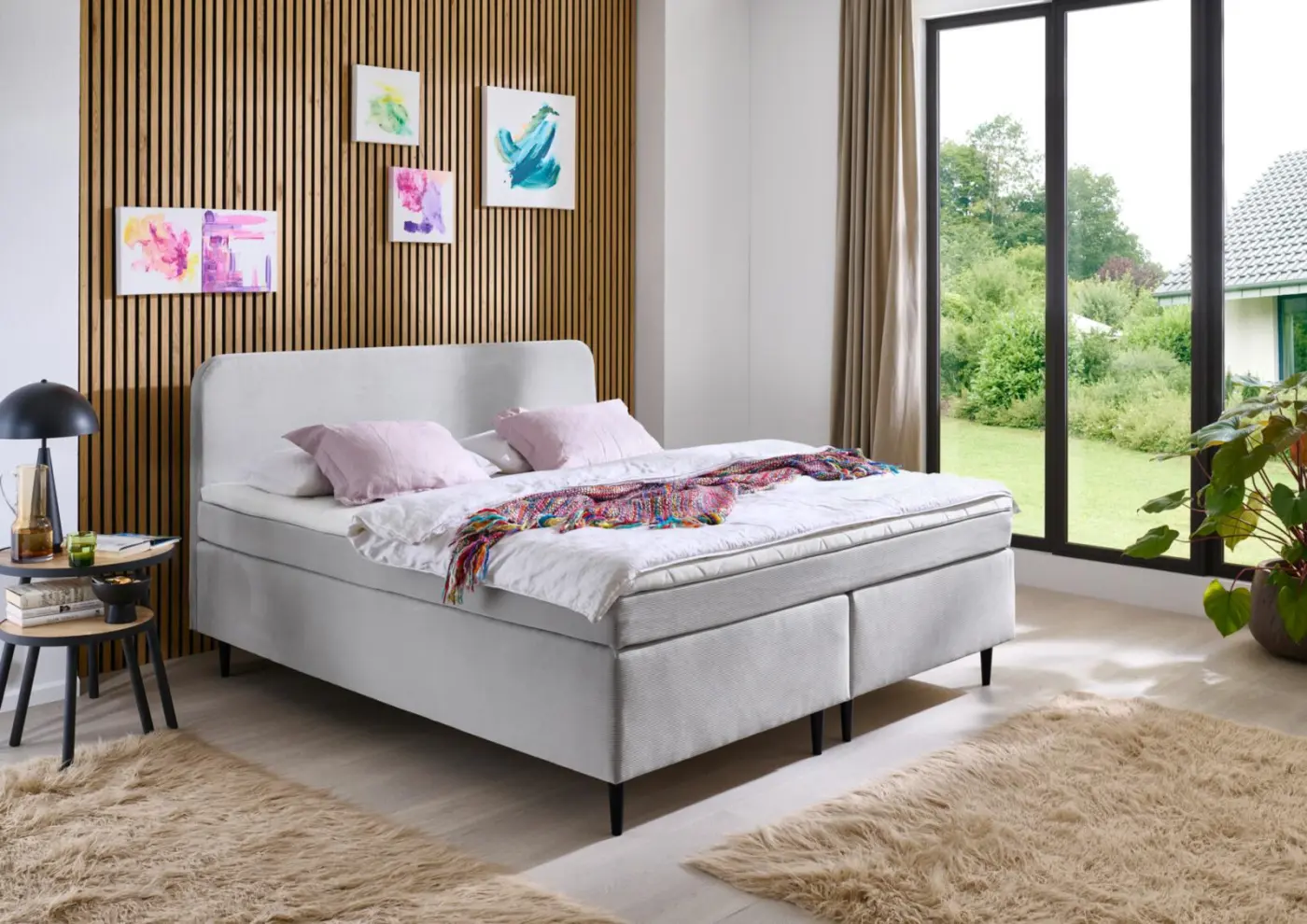 sun garden Boxspringbett BX 2620 Villach LF 180 x 200 cm silber sun garden Boxspringbett BX 2620 Villach LF 180 x 200 cm silber