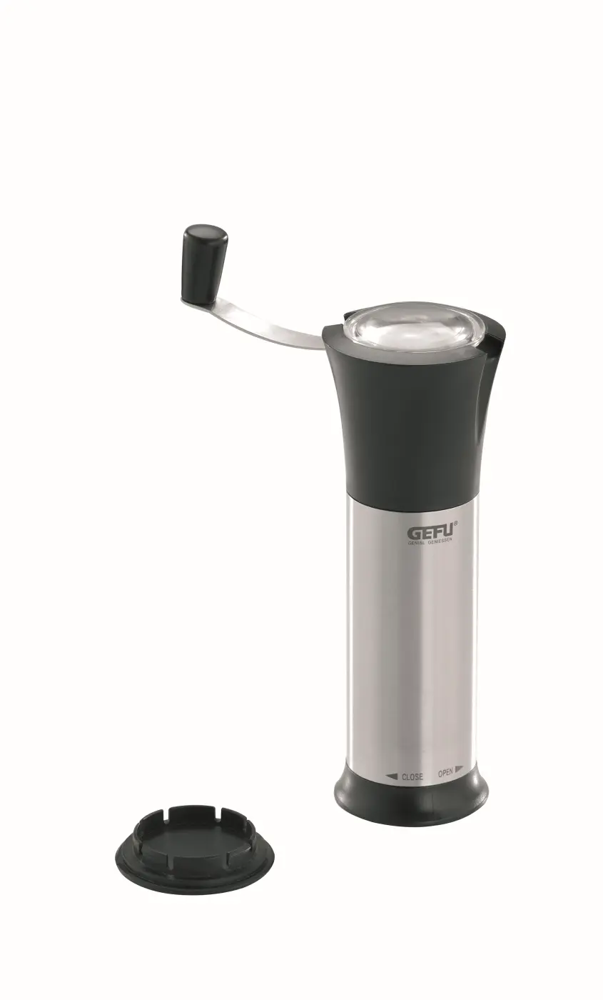 Gefu Muskatmühle MOSCATA Schwarz, silber