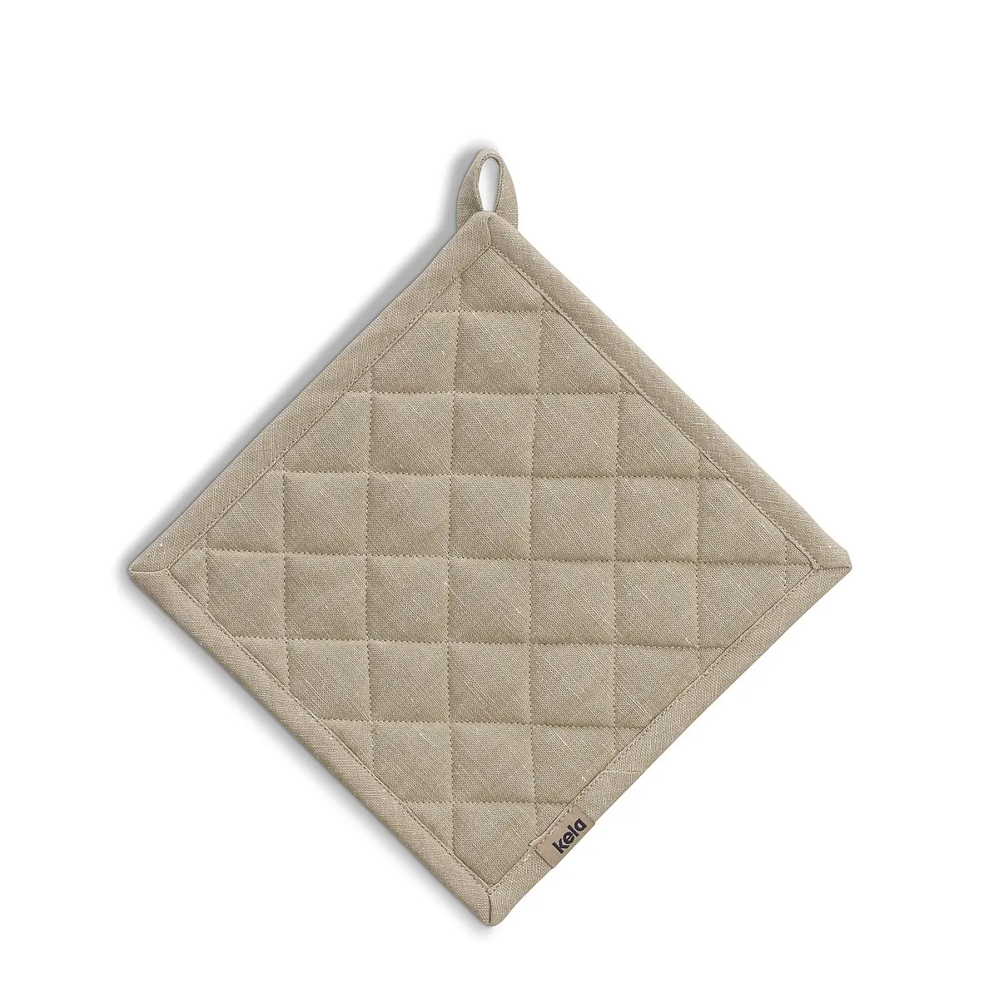 Kela Topflappen Puro 55%Baumwolle/45%Leinen natur 20x20cm