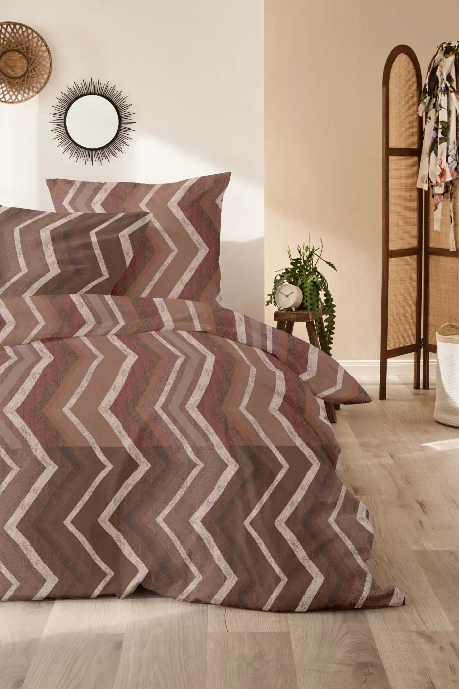 Hahn Mako-Satin-Bettwäsche 155x220cm