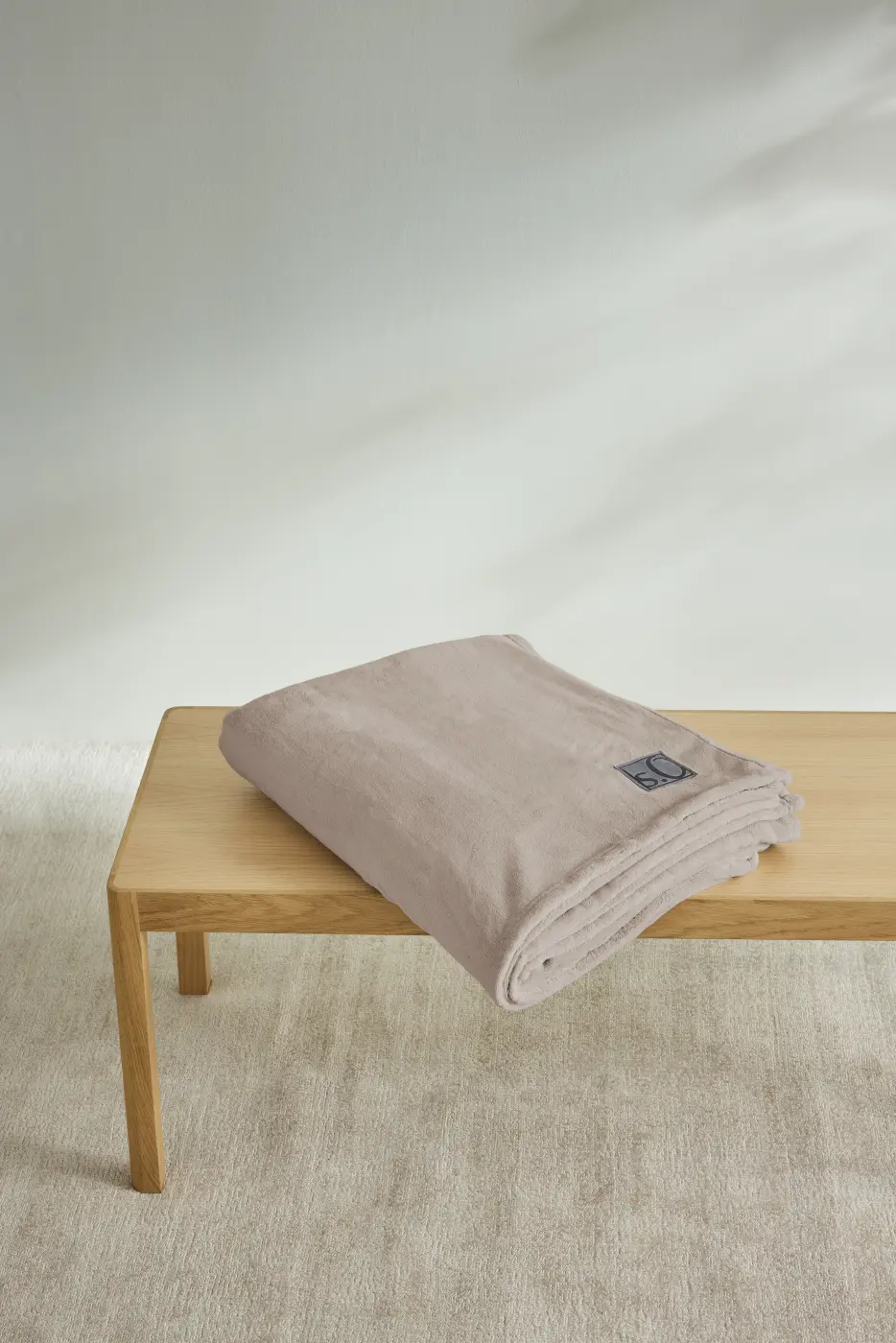 s.Oliver Kuschelsoft Decke sand 150 x 200 cm