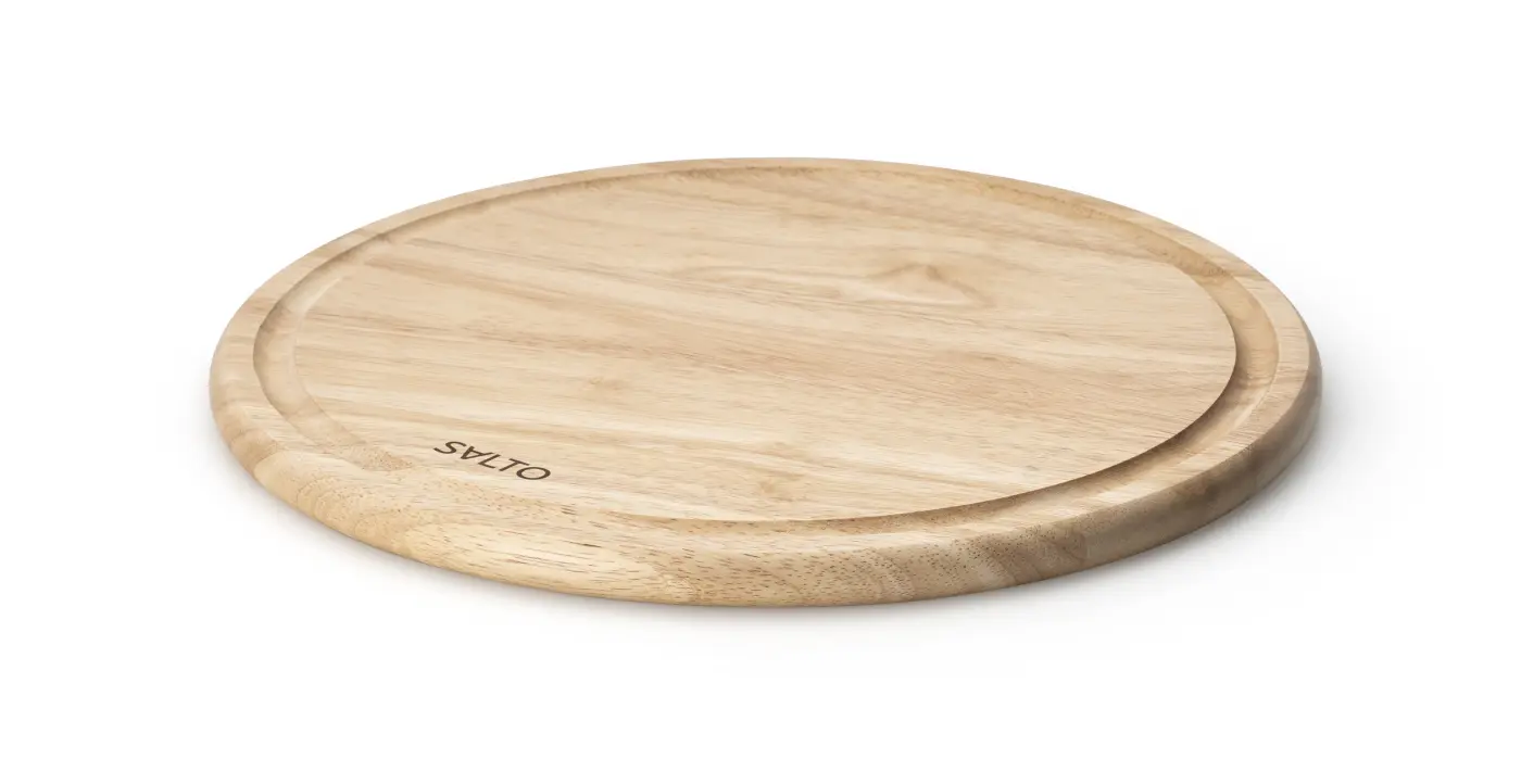 Continenta SALTO Steakteller Gummibaum Ø30x1,5 cm