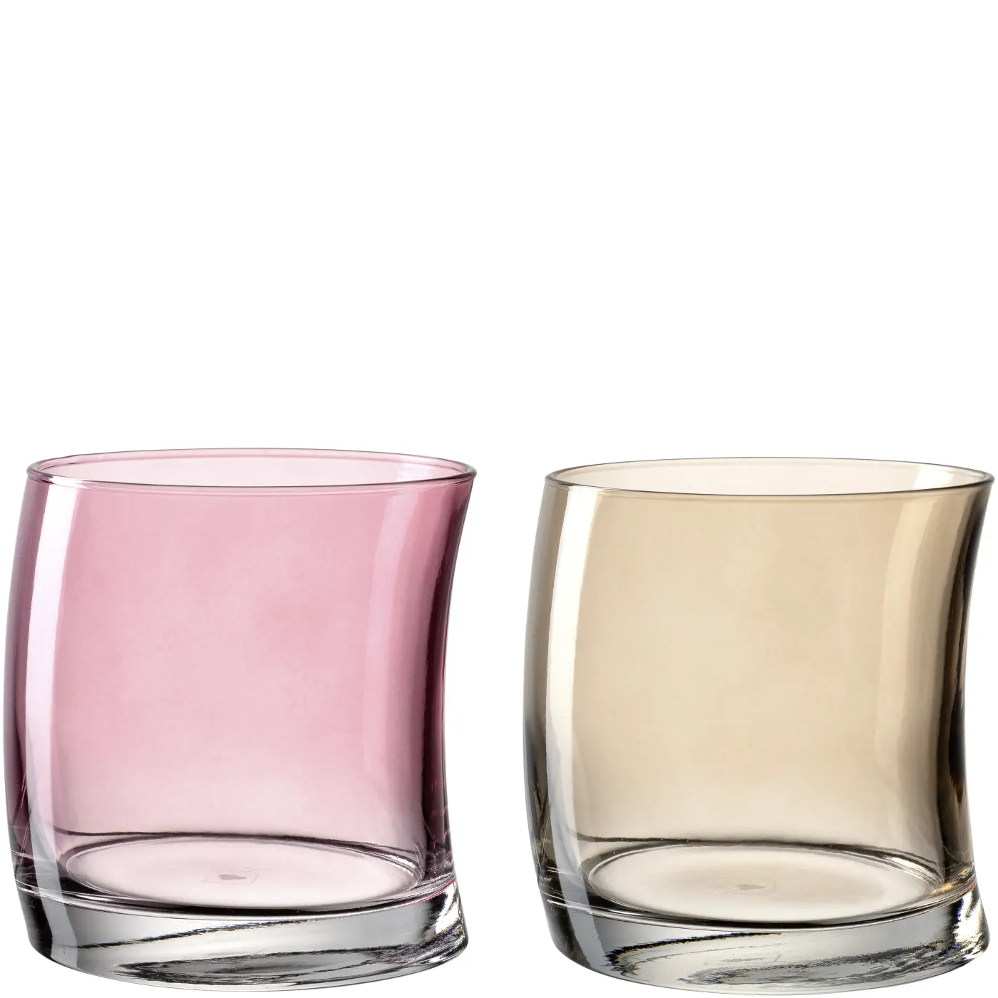 Leonardo WH Becher Swing 2 Stück rubino/champagner