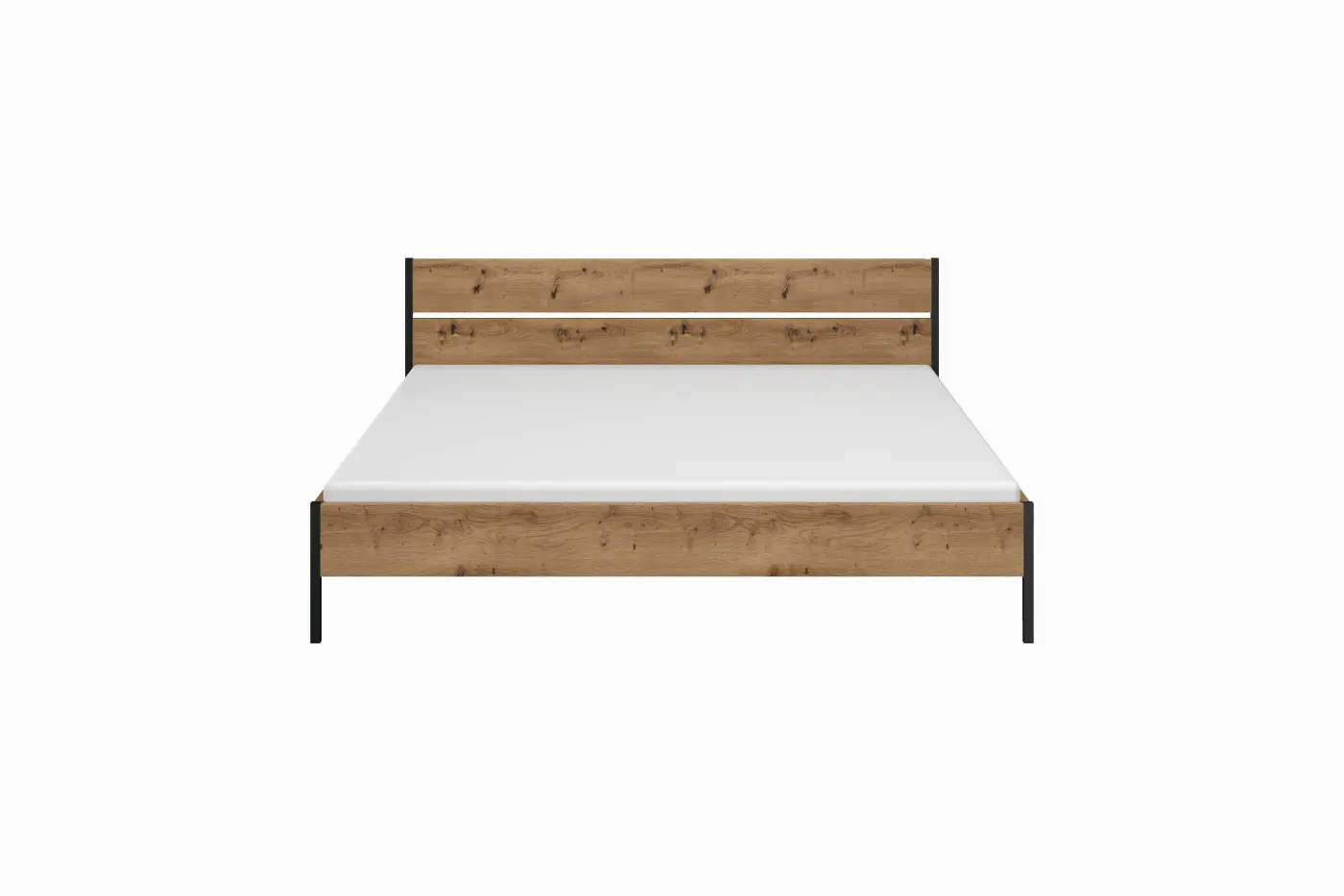 Rauch  Bett Pinto  Eiche Artisan NB Lf 180 x 200 cm