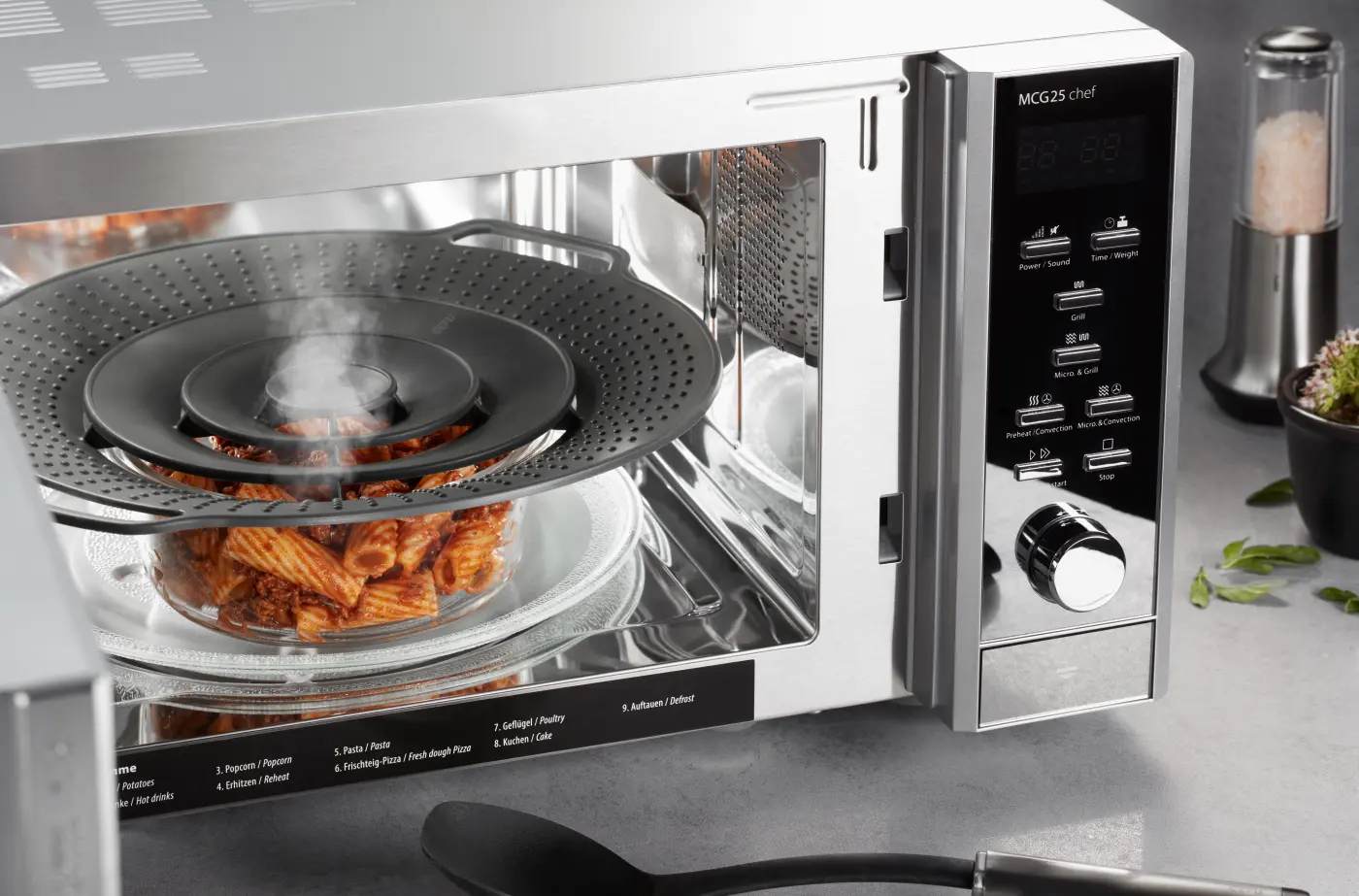 GEFU Überkochschutz BOLLA grau Silikon