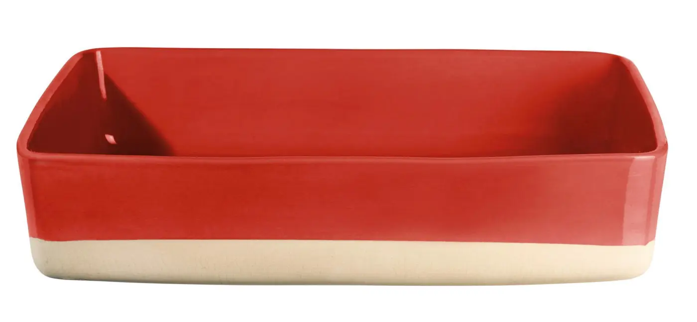 ASA Auflaufform grande rot 36 x 26 cm, H. 7,5 cm