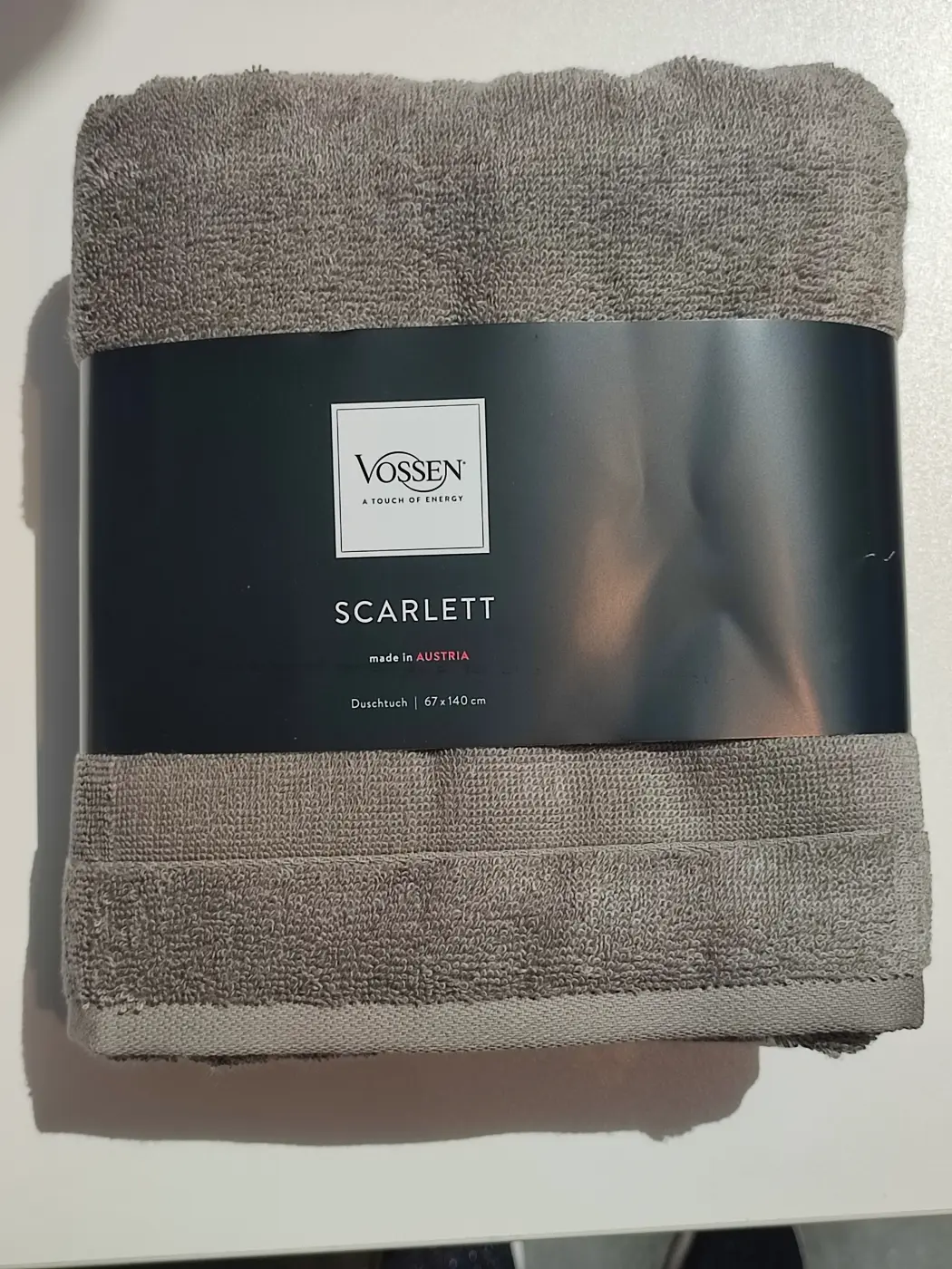 Vossen Duschtuch Scarlett pepplestone 67  x 140 cm