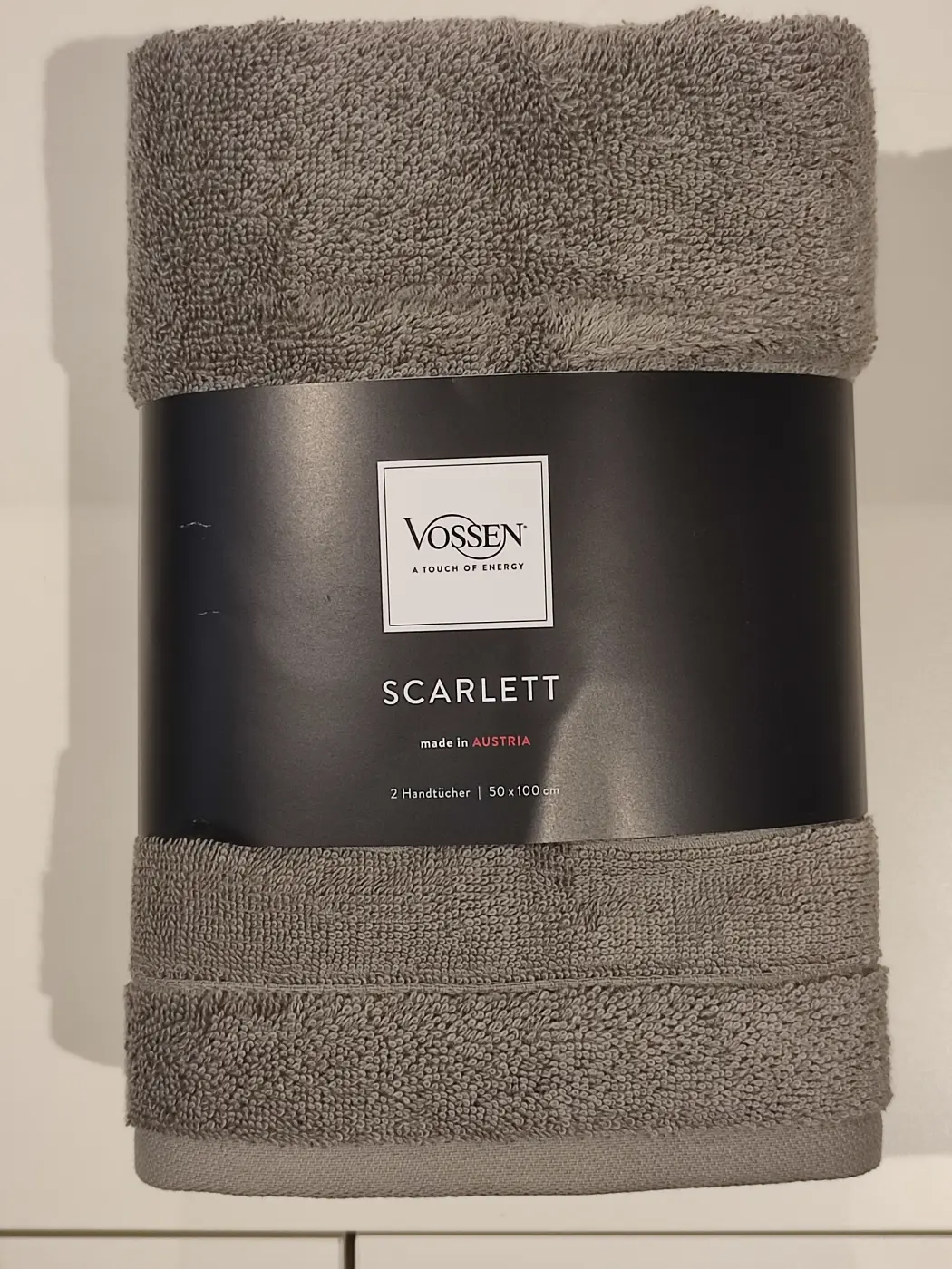 Vossen Handtuch 2er Set Scarlett pepplestone 50 x 100 cm