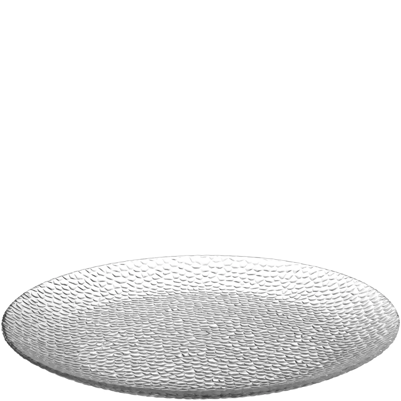 Leonardo Dekorationsschale MARTELLO Kalk-Natron Glas klar 2,3 cm