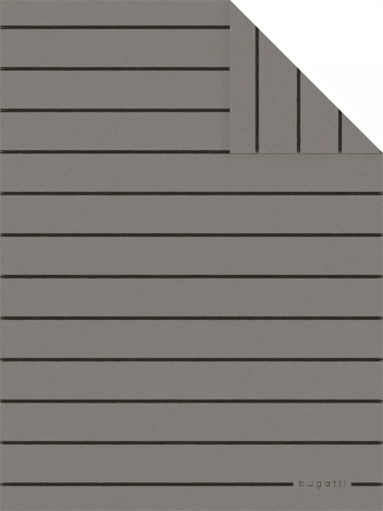 Ibena  Decke bugatti 150 x 200 cm grau/schwarz