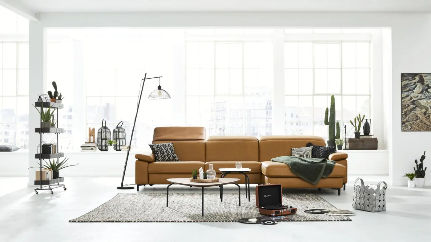 Interliving Eckkombination Serie 4054 kurkuma 176 x 347 cm